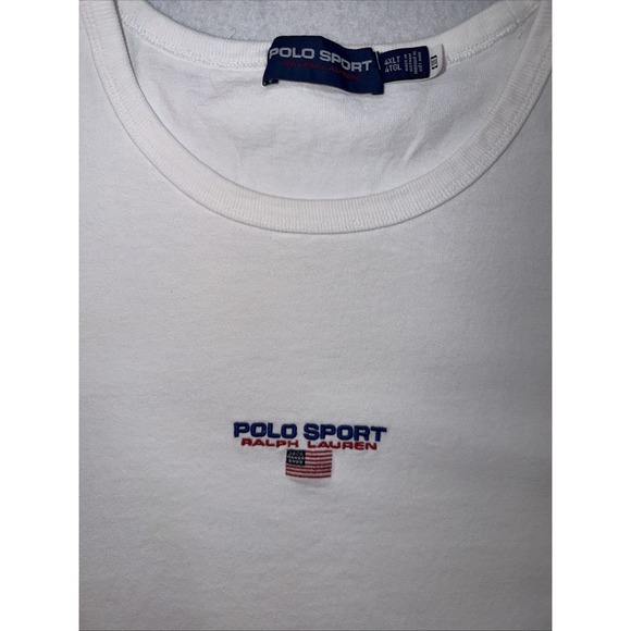 Ralph Lauren Other - polo Ralph Lauren sport t shirt mens 4XLT white center logo classic short sleeve